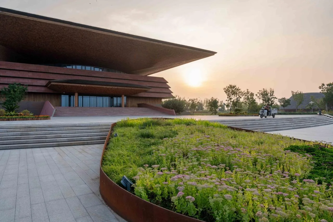 BIM Architecture | Xiong'an Baiyangdian Waterfront Park/TLS Landscape Design Firm