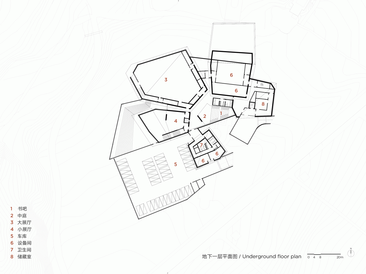 BIM Architecture | Red Stone Array, Yunnan Dongfeng Yun Art Center/Meng Fanhao