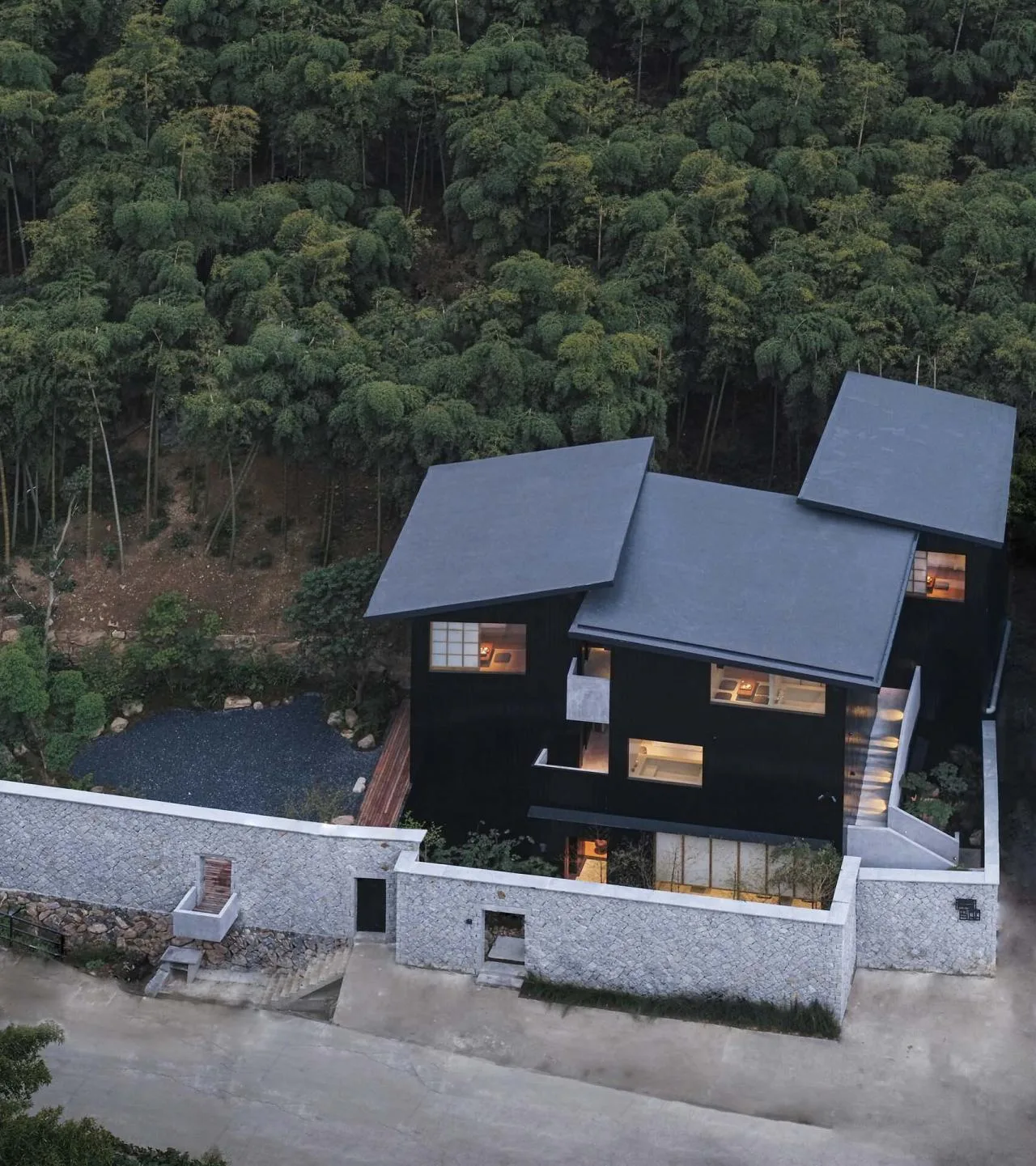 BIM Architecture | Qingli Homestay/HEI Architectural Design Studio