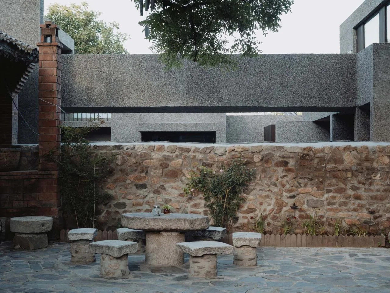 BIM Architecture | A Slow Courtyard in the Mountains: Bridge Under the Great Wall/Narrative Space Architecture Firm