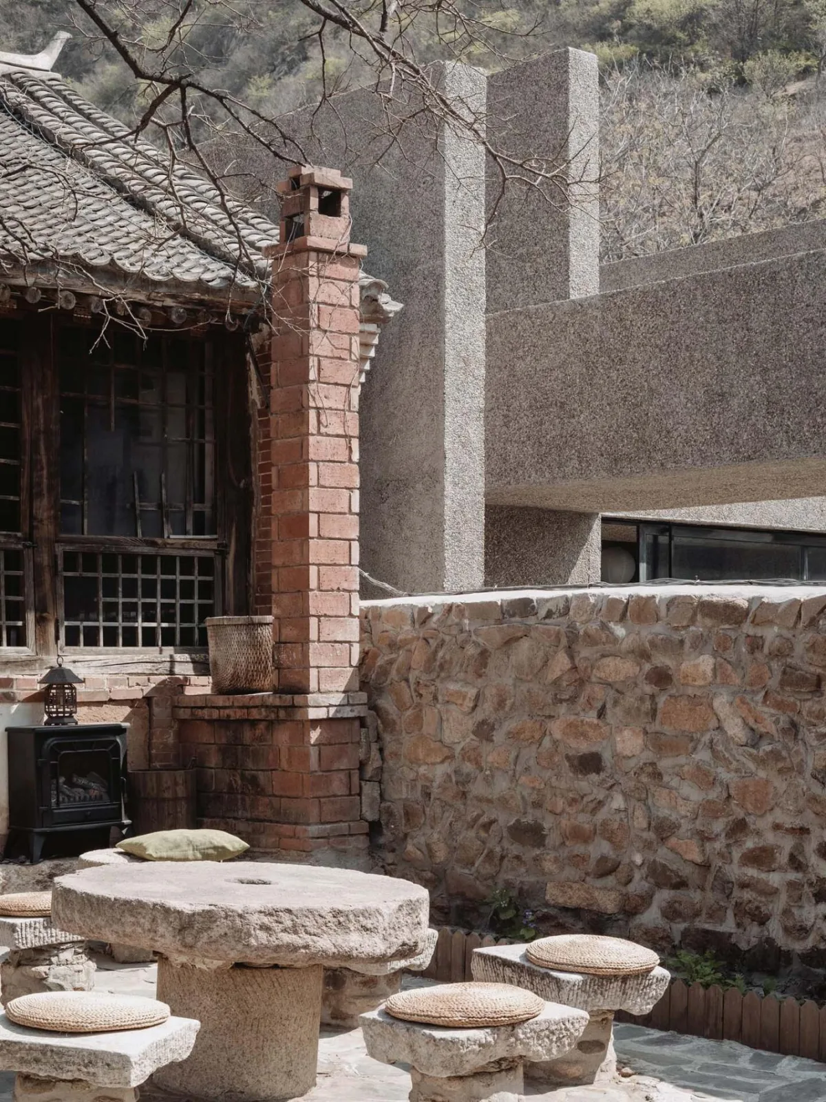 BIM Architecture | A Slow Courtyard in the Mountains: Bridge Under the Great Wall/Narrative Space Architecture Firm