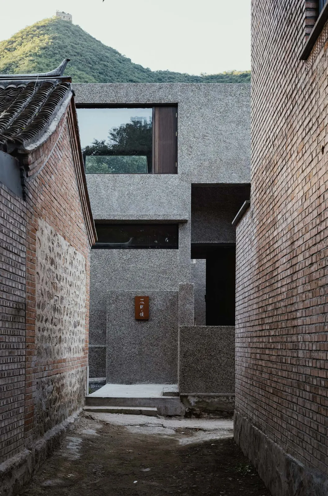 BIM Architecture | A Slow Courtyard in the Mountains: Bridge Under the Great Wall/Narrative Space Architecture Firm