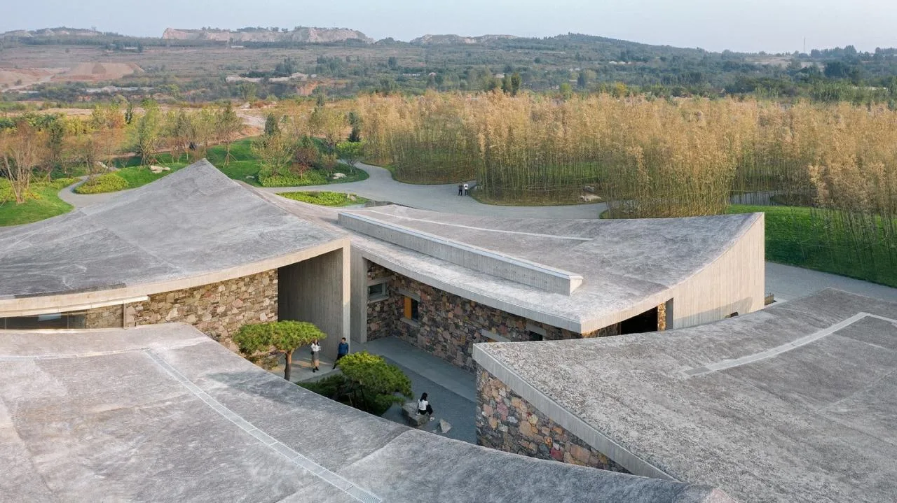 BIM Architecture | Zibo Overseas Chinese Town Art Center/Zhu Pei Architectural Design Firm