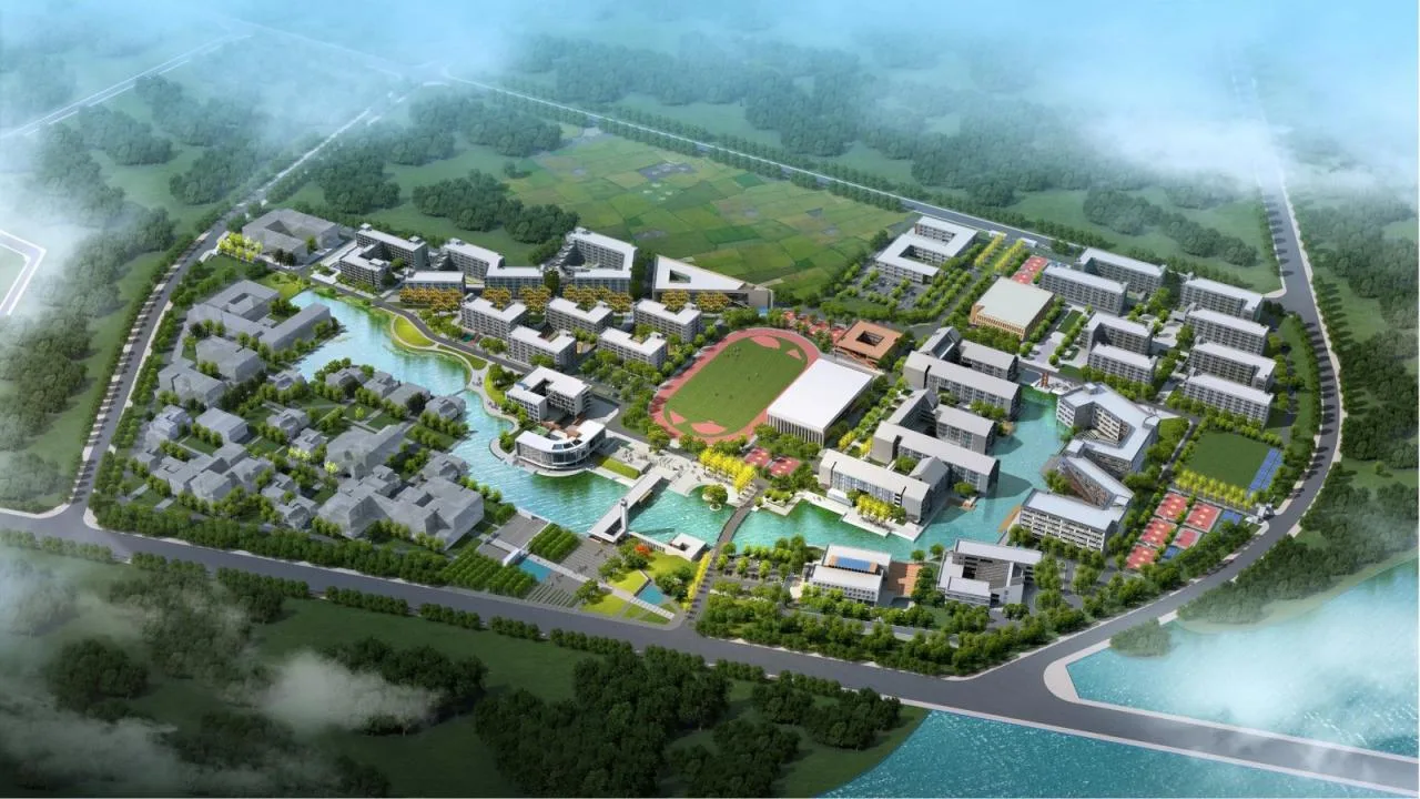 BIM Architecture | Xingshan Leshui Shuzihua: Changjiang Art Engineering Vocational College 3 # Teaching and Training Building/Hubei Jianyifeng Engineering Design Co., Ltd