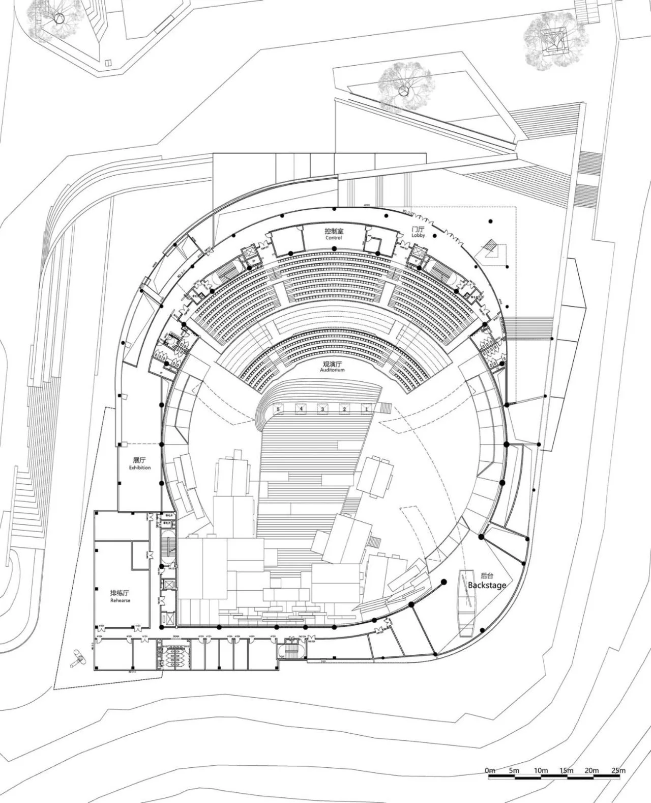 BIM Architecture | Chongqing 1949 Grand Theatre/Chongqing Yueji Architectural Design Firm