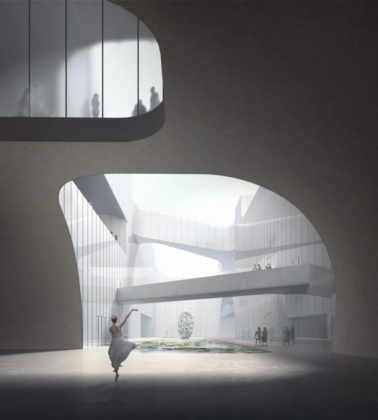 Ennaid Architects announces winning proposal for 'Wuxi Art Museum International Design Competition' in BIM architecture
