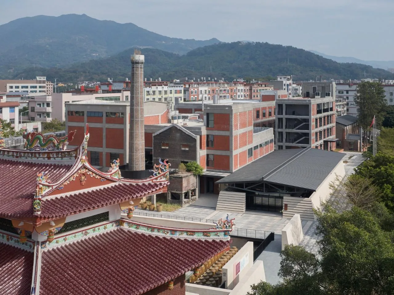 BIM Architecture | Yongchun Qiaoxin Red Vinegar Sightseeing Factory/Boyue Architectural Design