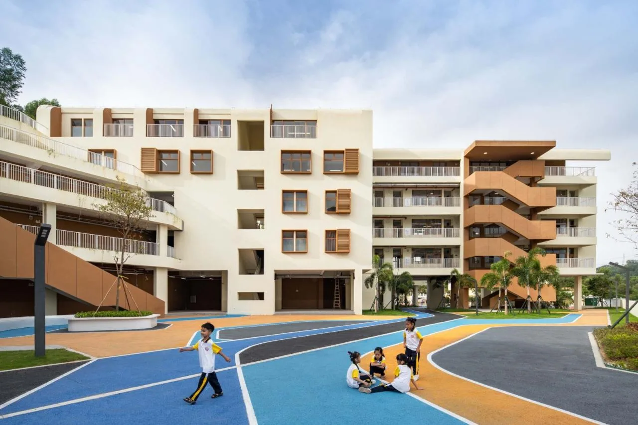 BIM Architecture | Huiyang Shatian Town Second Primary School/Motai Architecture+Boyi Architecture