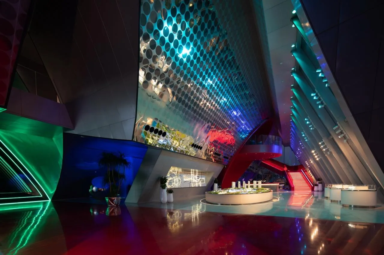 BIM Architecture | Chongwen Langyue Exhibition Center in Jinghe New City, Xi'an/AOE Construction Team