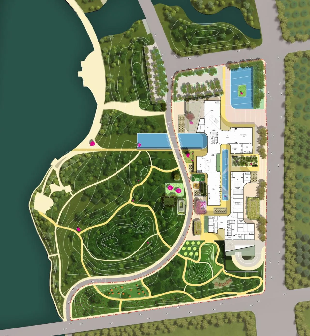 Ennaid Architects announces winning proposal for 'Wuxi Art Museum International Design Competition' in BIM architecture