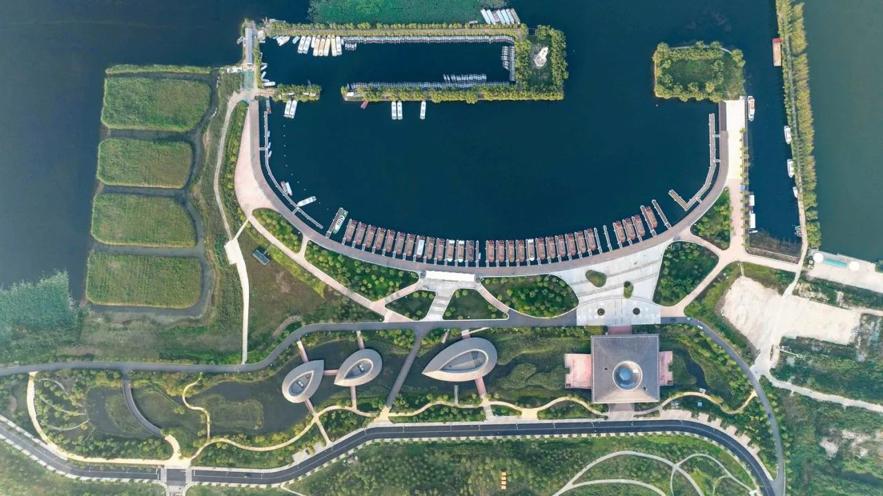 BIM Architecture | Xiong'an Baiyangdian Waterfront Park/TLS Landscape Design Firm