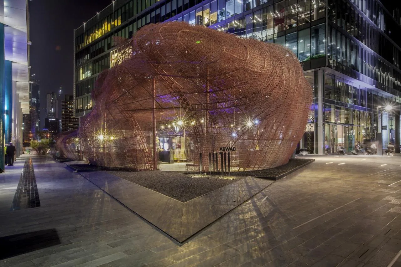 BIM Architecture | Abwab 2017: From Recyclable Mattress Springs to Luxury Pavilions/Fahed+Architects