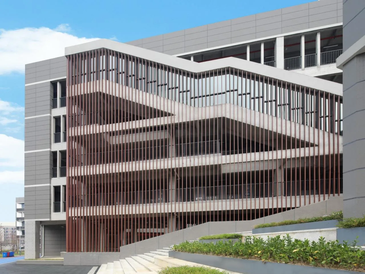 BIM Architecture | Xingshan Leshui Shuzihua: Changjiang Art Engineering Vocational College 3 # Teaching and Training Building/Hubei Jianyifeng Engineering Design Co., Ltd