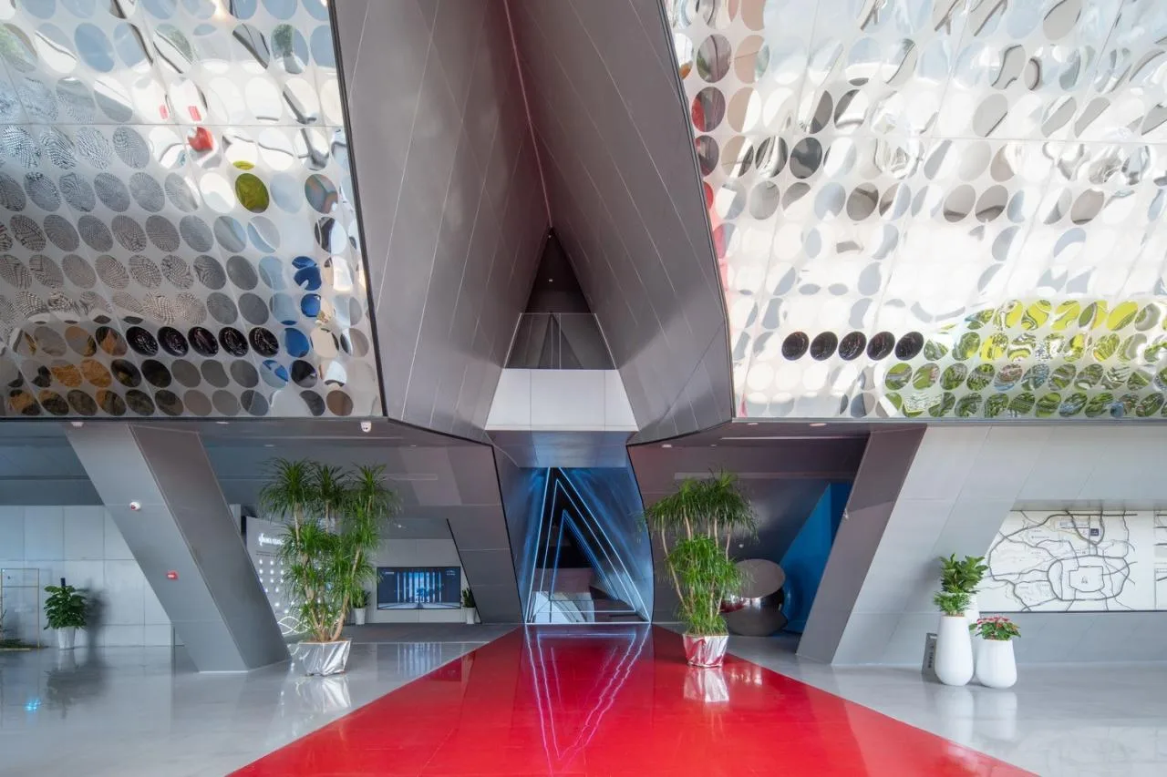 BIM Architecture | Chongwen Langyue Exhibition Center in Jinghe New City, Xi'an/AOE Construction Team