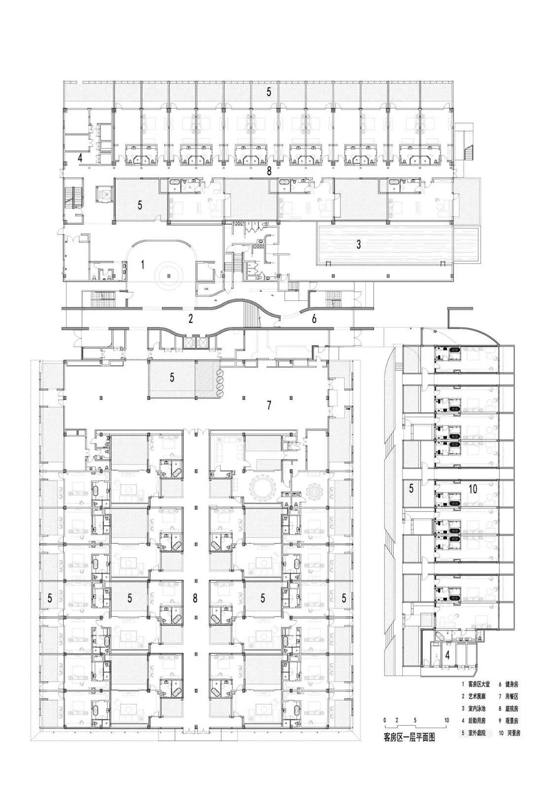 BIM Architecture | Guangming Dongtanyuan (formerly Qianshao Weaving Factory renovation) - Guest Room Area/Tongji Original Design Studio
