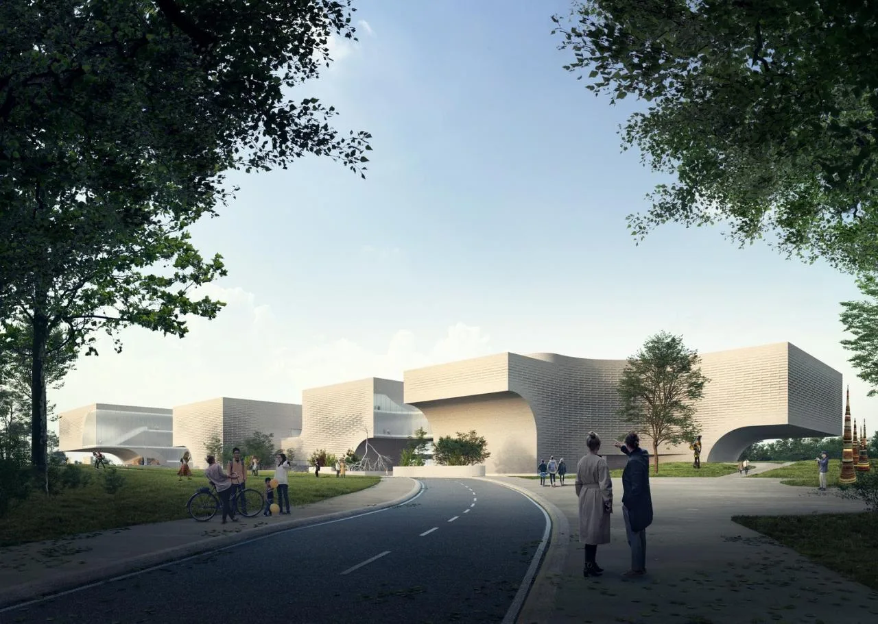 Ennaid Architects announces winning proposal for 'Wuxi Art Museum International Design Competition' in BIM architecture