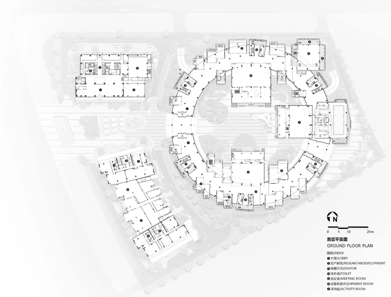 BIM Architecture | Qihoo 360 Tianjin Entrepreneurship Platform/Zhutu International