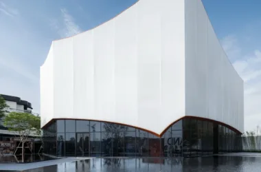 Flying Red Mountain: Innovative BIM Architecture by Wutopia Lab-BIM WORLD