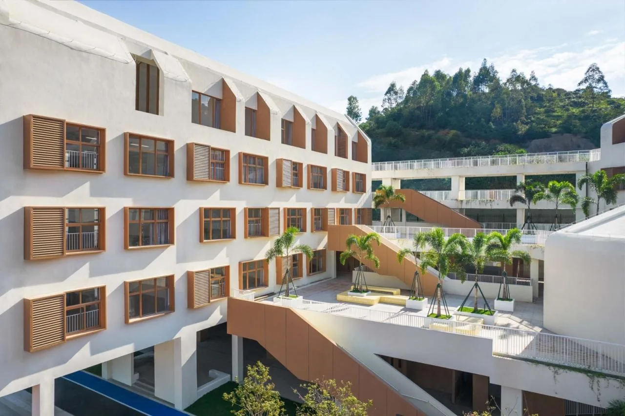 BIM Architecture | Huiyang Shatian Town Second Primary School/Motai Architecture+Boyi Architecture