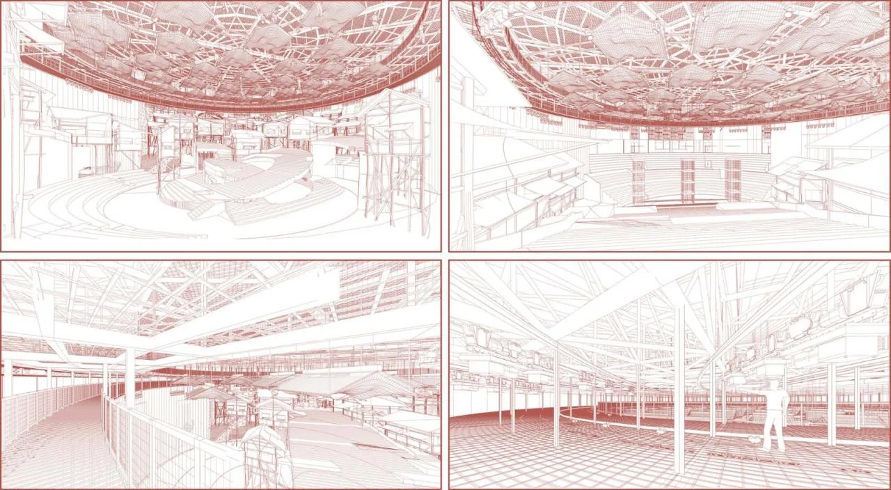 BIM Architecture | Chongqing 1949 Grand Theatre/Chongqing Yueji Architectural Design Firm
