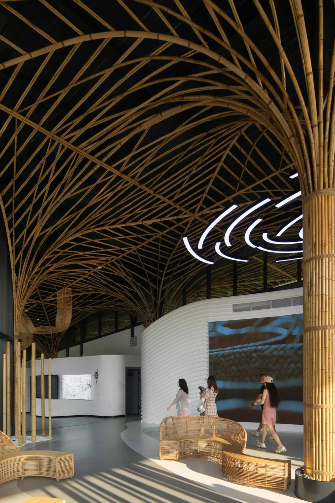 BIM Architecture | Qionglai Bamboo Museum/UNO Architects