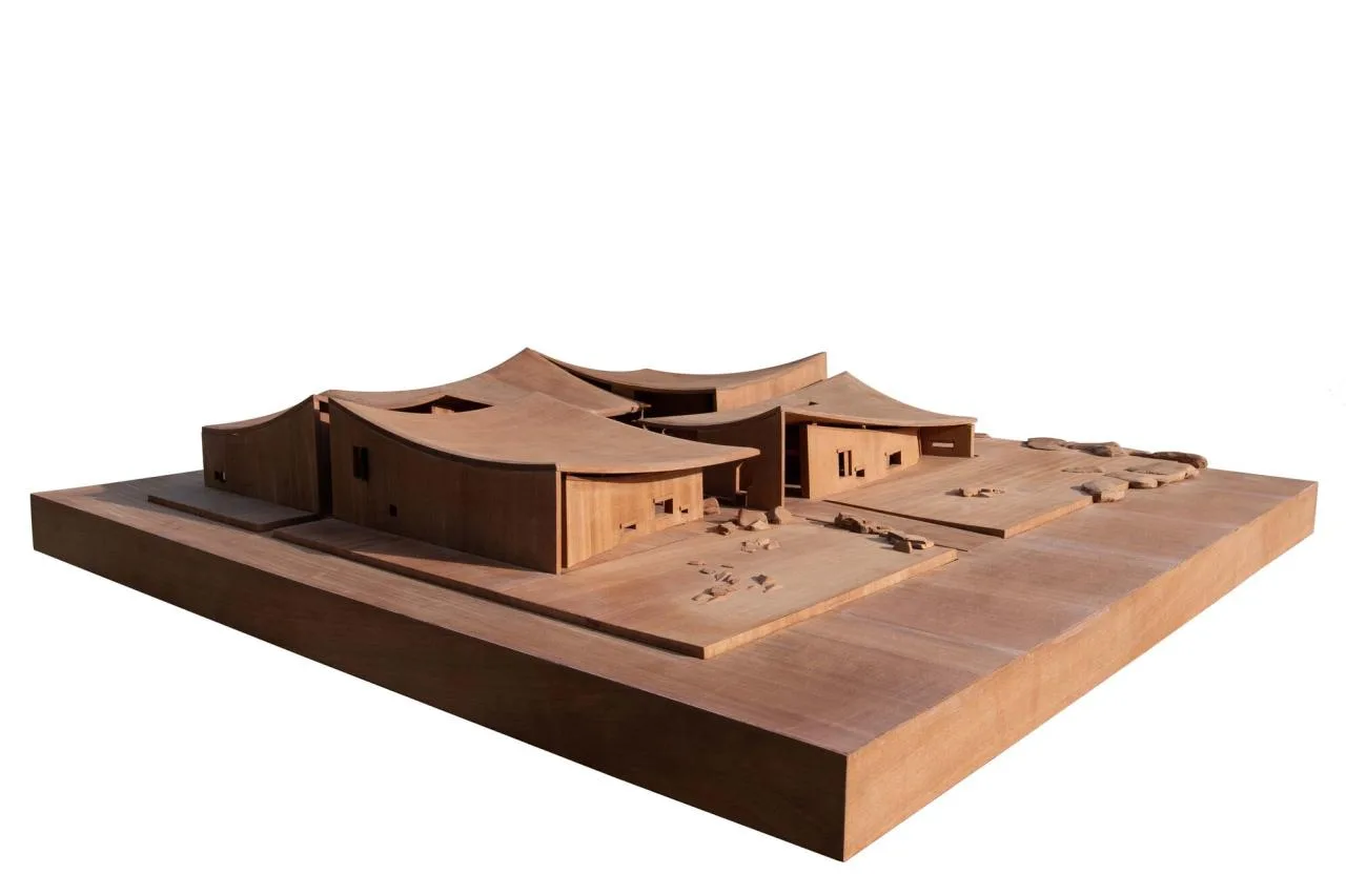 BIM Architecture | Zibo Overseas Chinese Town Art Center/Zhu Pei Architectural Design Firm