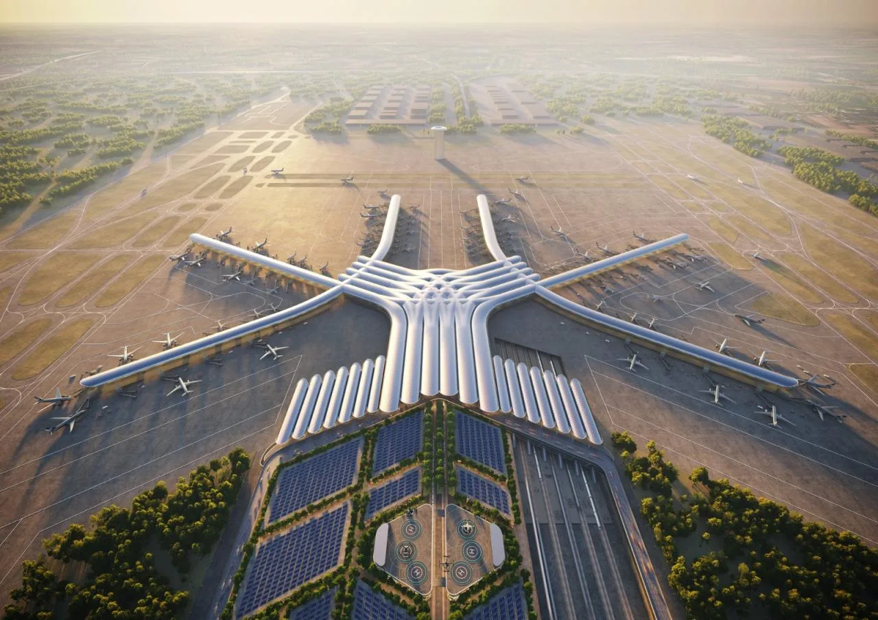 BIM Architecture | Poland CPK Airport Competition: Weaving Design/Foster+Partners wins