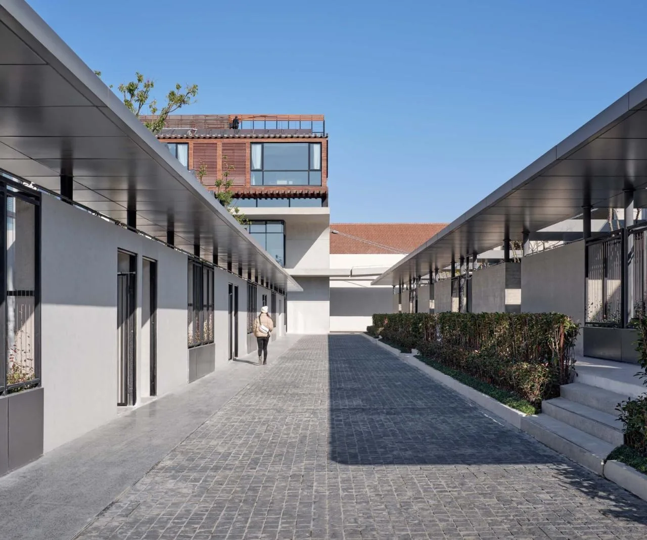 BIM Architecture | Guangming Dongtanyuan (formerly Qianshao Weaving Factory renovation) - Guest Room Area/Tongji Original Design Studio
