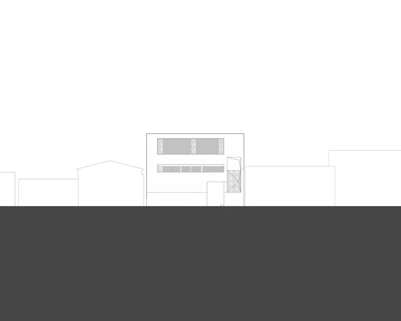 BIM Architecture | A Slow Courtyard in the Mountains: Bridge Under the Great Wall/Narrative Space Architecture Firm
