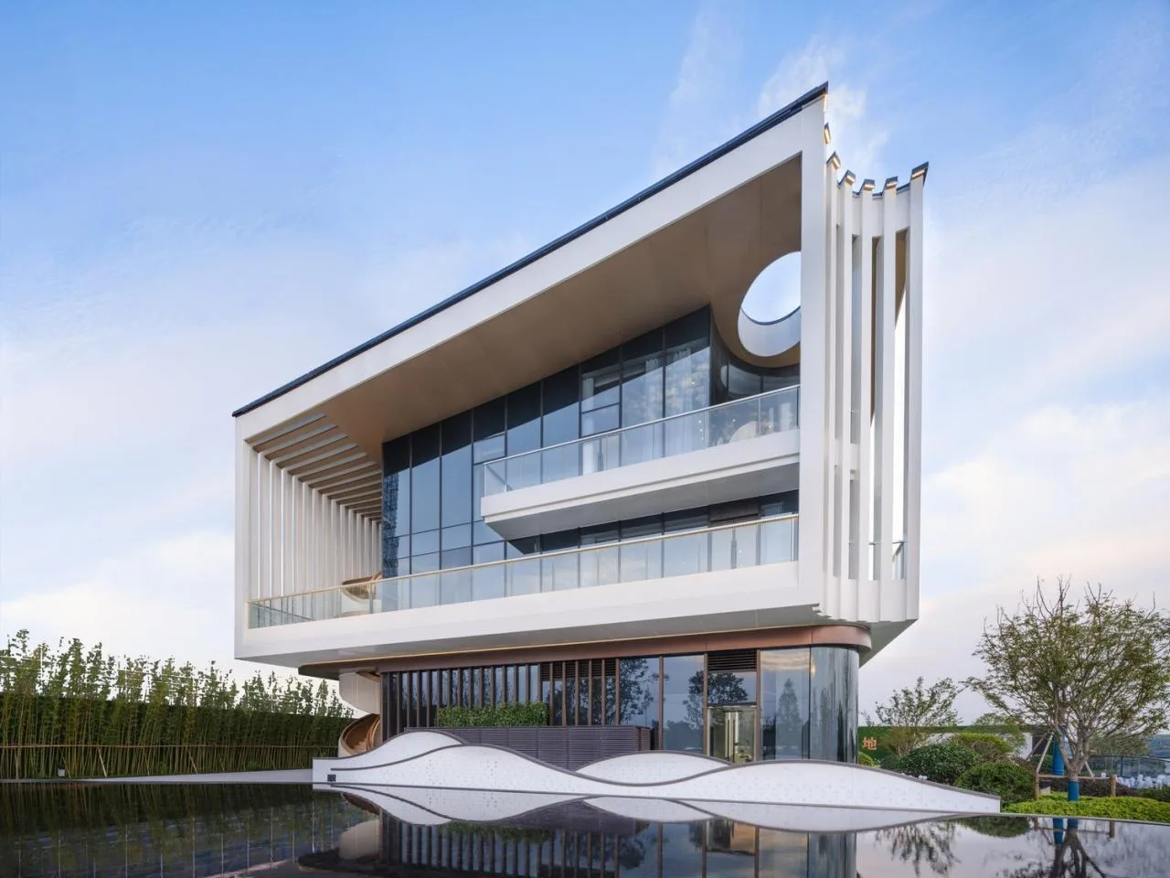 BIM Architecture | Yangtze River Delta Science and Technology Dahuangxin Research Institute: Creating a Jiangnan Water Town style Characteristic Industrial Park/Sanyi Architecture at the 'Origin' of the Yangtze River Delta