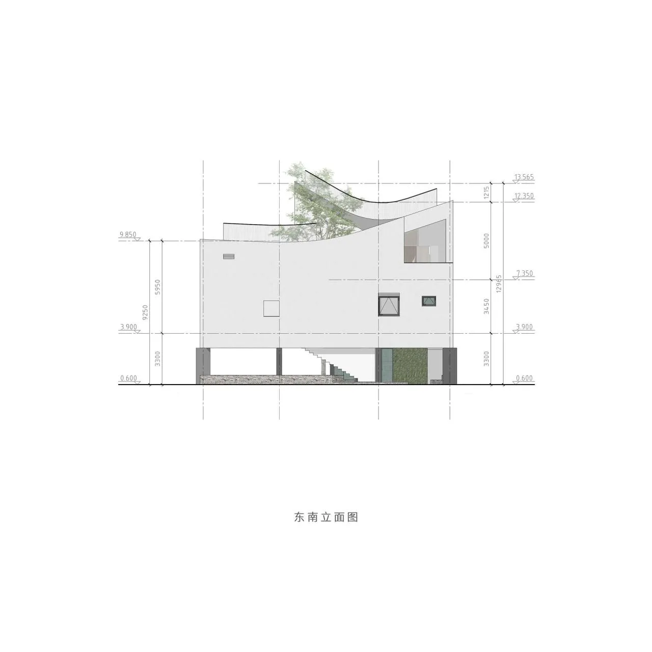 BIM Architecture | Meeting Room in Bache School Town/Proper Design