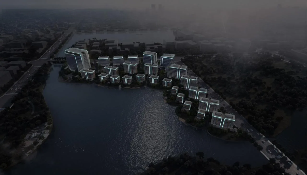 BIM Architecture | Yangtze River Delta Science and Technology Dahuangxin Research Institute: Creating a Jiangnan Water Town style Characteristic Industrial Park/Sanyi Architecture at the 'Origin' of the Yangtze River Delta