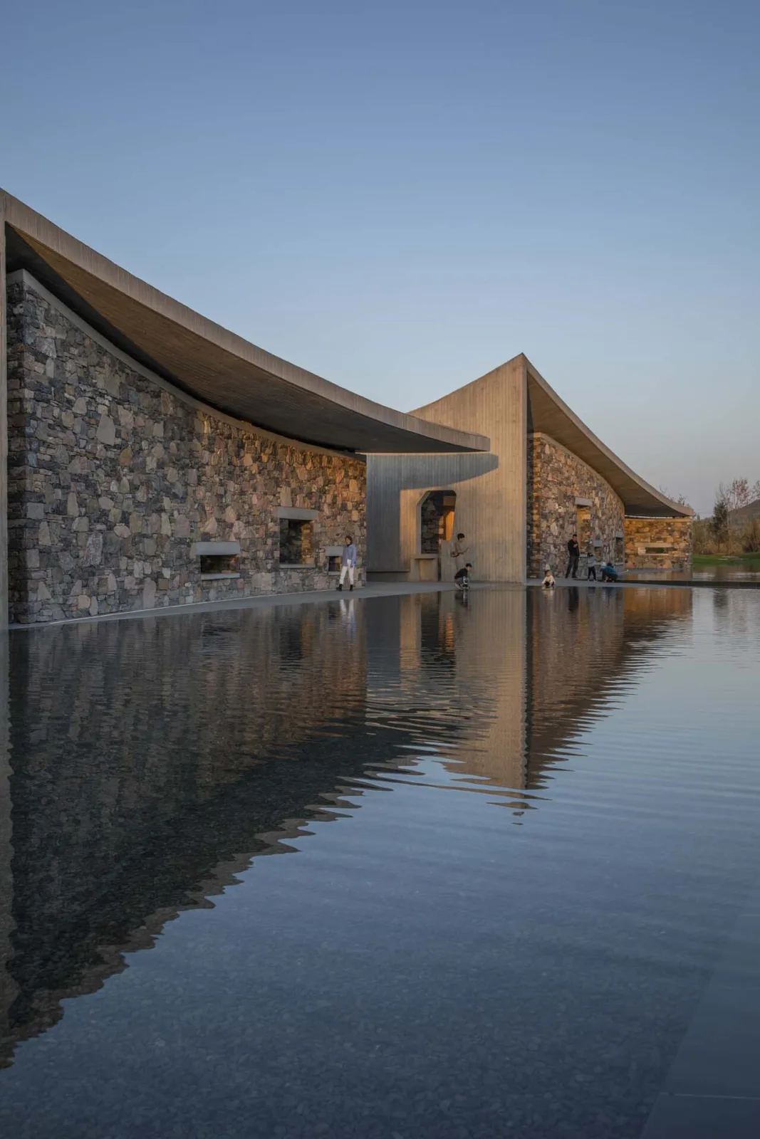 BIM Architecture | Zibo Overseas Chinese Town Art Center/Zhu Pei Architectural Design Firm