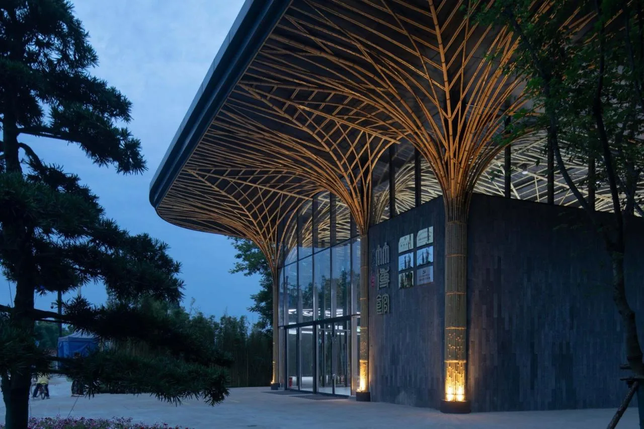 BIM Architecture | Qionglai Bamboo Museum/UNO Architects