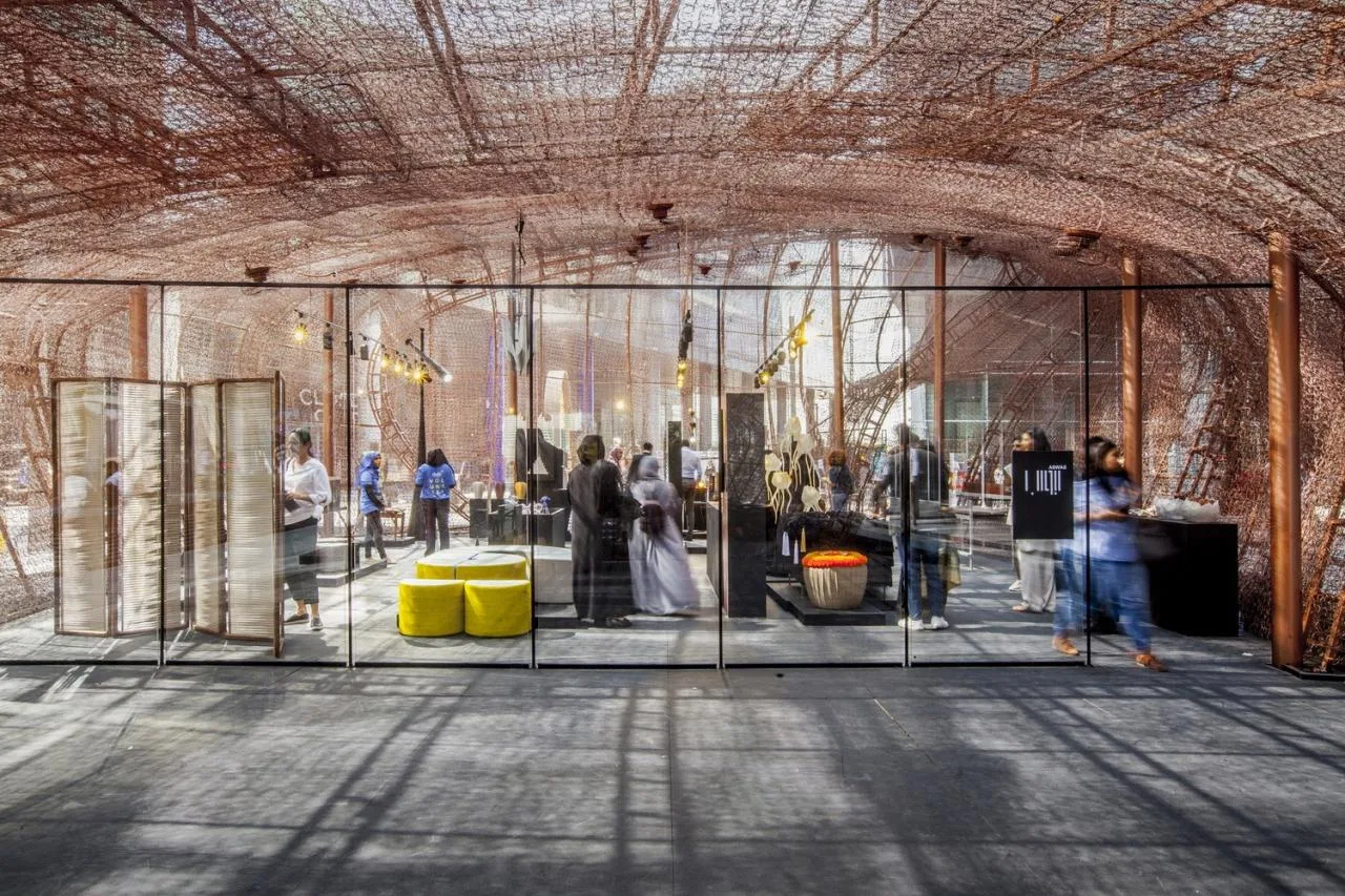 BIM Architecture | Abwab 2017: From Recyclable Mattress Springs to Luxury Pavilions/Fahed+Architects