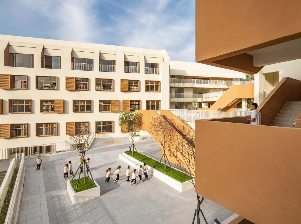 BIM Architecture | Huiyang Shatian Town Second Primary School/Motai Architecture+Boyi Architecture