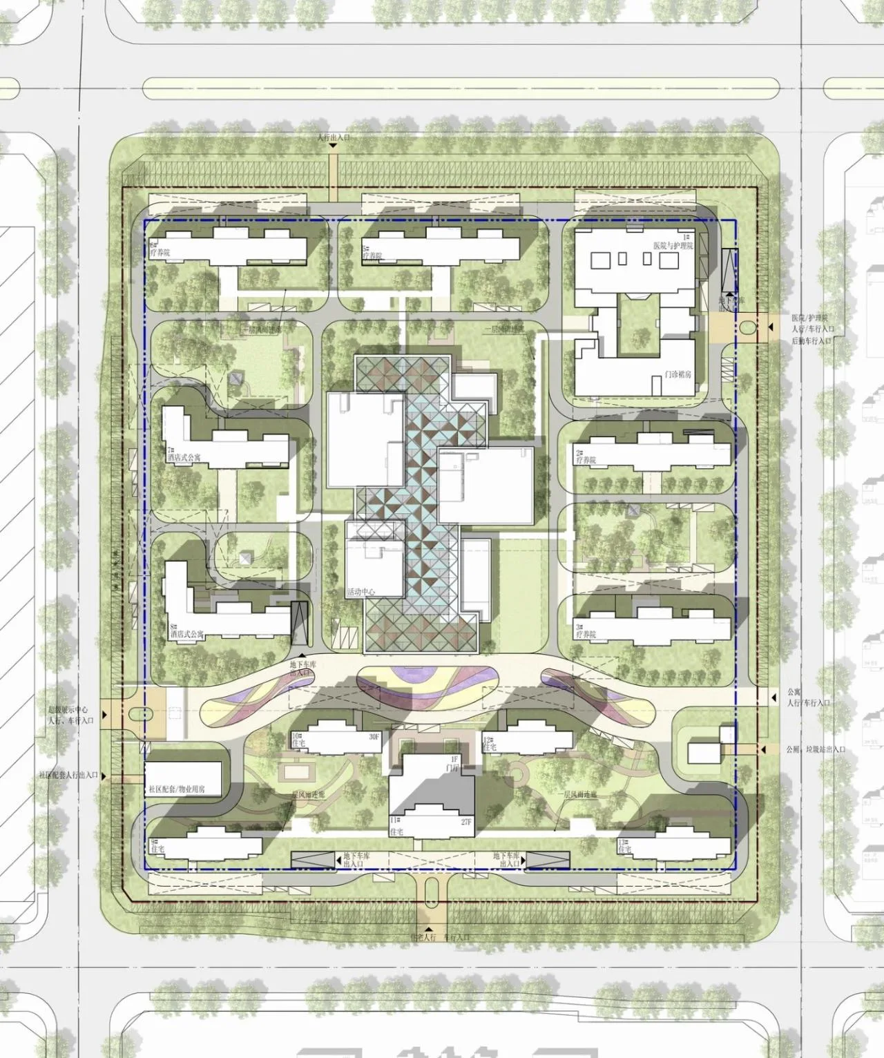 BIM Architecture | Taikang Home · Shenyuan: Design Practice of Northeast Urban Medical and Nursing Community/Qicheng Design