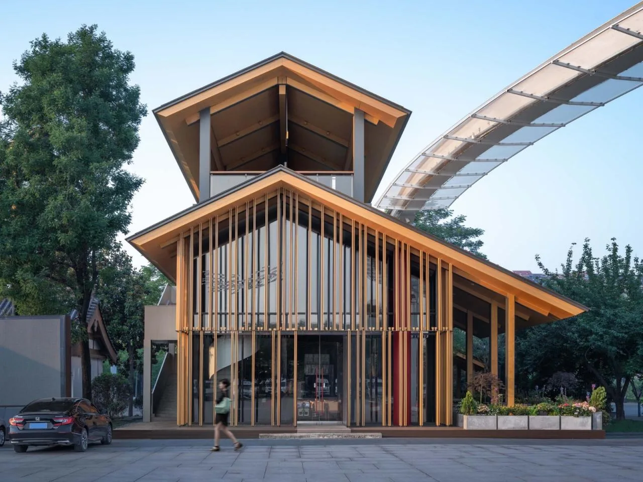 BIM Architecture | Qujiang Tourism Light Rail Station Renovation and Upgrading/Shanghai Bingren Architectural Firm