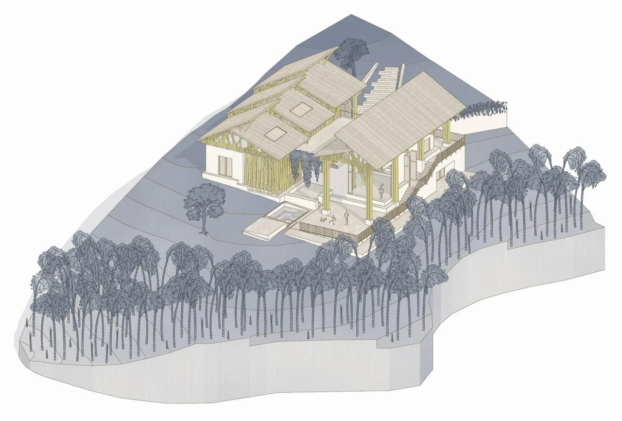 BIM Architecture | Surrounding Bamboo Grove, Milguaduas Residential/Ritmo Arquitectos