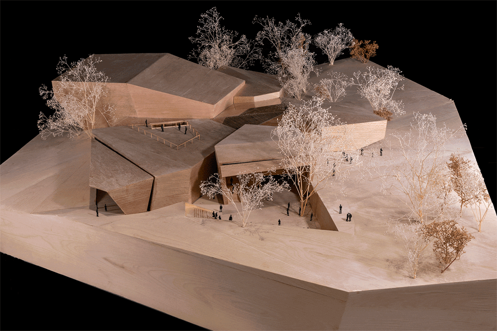 BIM Architecture | Red Stone Array, Yunnan Dongfeng Yun Art Center/Meng Fanhao
