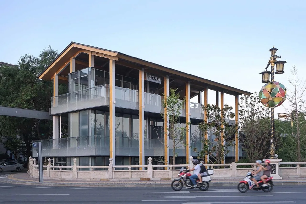 BIM Architecture | Qujiang Tourism Light Rail Station Renovation and Upgrading/Shanghai Bingren Architectural Firm