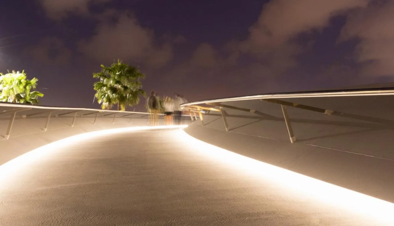 BIM Architecture | Floating Pedestrian Bridge, Onda Atl á ntica Bridge/Onda Arquitectura