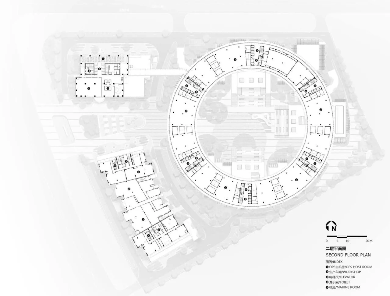 BIM Architecture | Qihoo 360 Tianjin Entrepreneurship Platform/Zhutu International