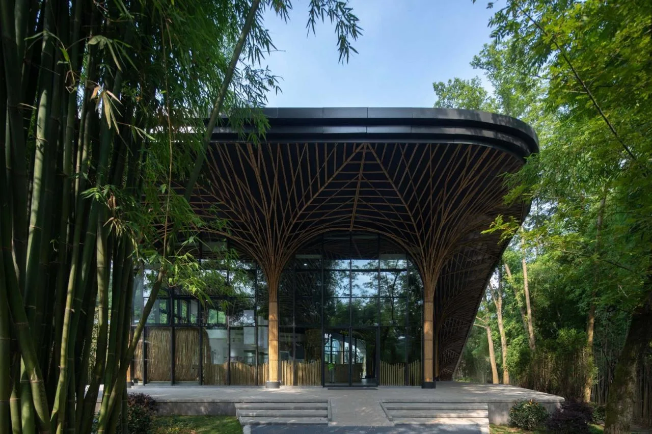 BIM Architecture | Qionglai Bamboo Museum/UNO Architects