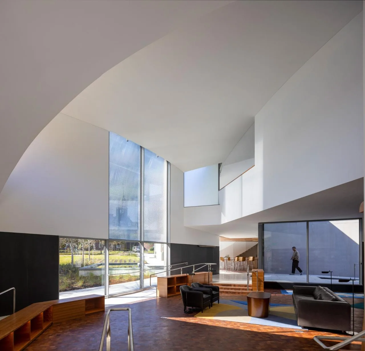 BIM Architecture | Rubinstein Public Activity Room at Princeton Institute for Advanced Study/Steven Hall Architects