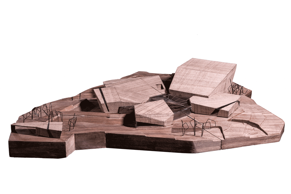 BIM Architecture | Red Stone Array, Yunnan Dongfeng Yun Art Center/Meng Fanhao