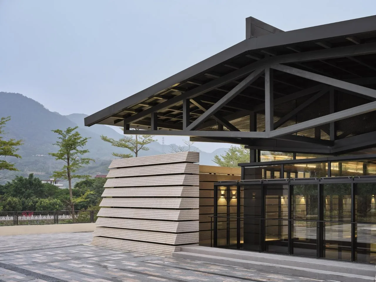 BIM Architecture | Yongchun Qiaoxin Red Vinegar Sightseeing Factory/Boyue Architectural Design