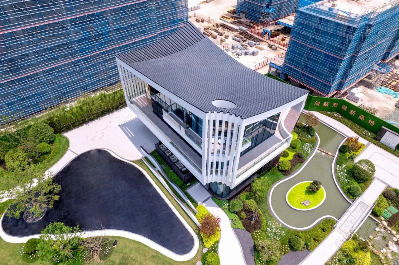 BIM Architecture | Yangtze River Delta Science and Technology Dahuangxin Research Institute: Creating a Jiangnan Water Town style Characteristic Industrial Park/Sanyi Architecture at the 'Origin' of the Yangtze River Delta