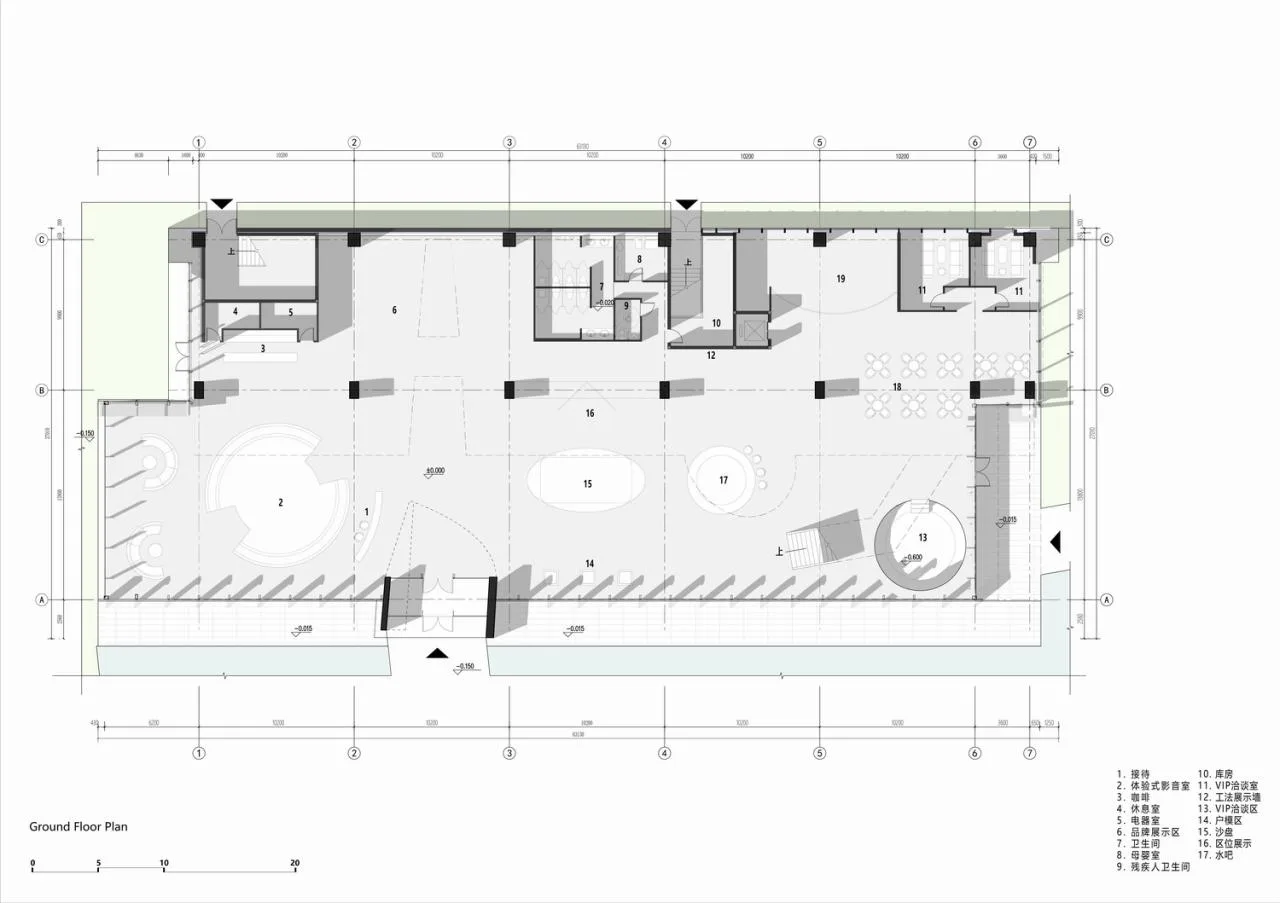 BIM Architecture | Chongwen Langyue Exhibition Center in Jinghe New City, Xi'an/AOE Construction Team