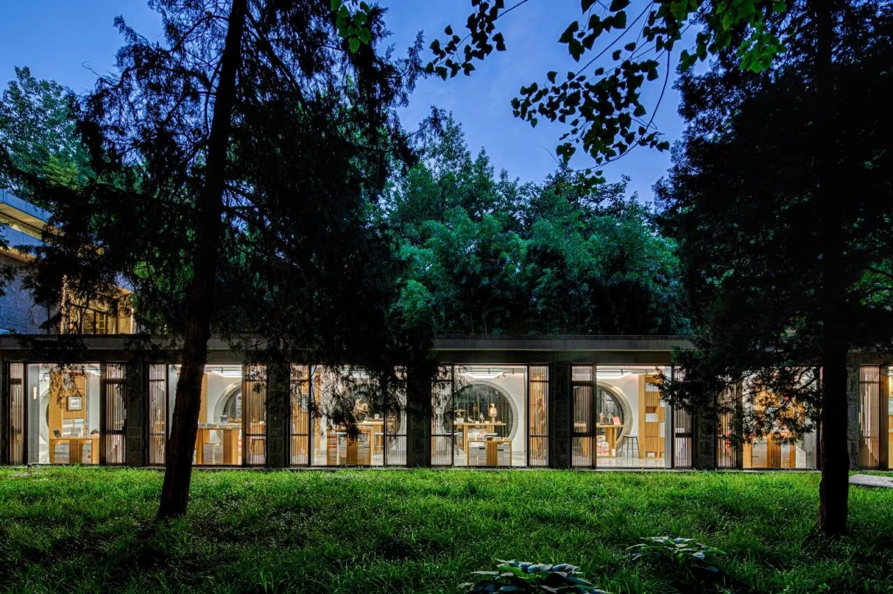 BIM Architecture | Central Party School Dayou Bookstore Renovation Design - Regeneration and Ensemble of Place Spirit/Architectural Design Institute of China Academy of Building Research Co., Ltd